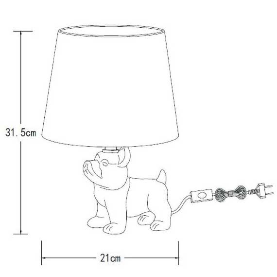 Настольная лампа Lucide Extravaganza Sir Winston Настольная лампа Lucide Extravaganza Sir Winston